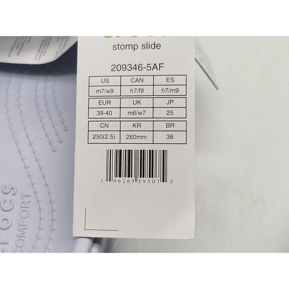 Crocs‎ Stomp 209346-5AF Sandals Dreamscape Platform Comfort Slide Size M7/W9 - Picture 9 of 9